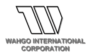 WAHGO INTERNATIONAL CORPORATION